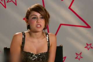 Miley Cyrus Seventeen Mag behind the scenes